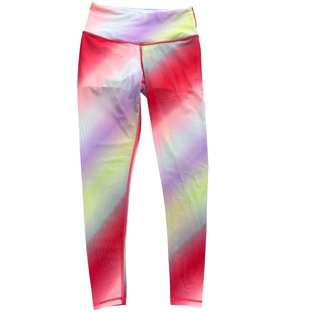 Victorias Secret Sport Knockout leggings built in‎ shorts gradient mesh overlay